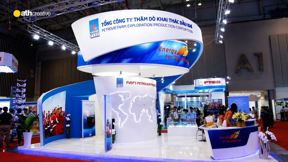THIẾT KẾ BOOTH TRIỂN LÃM PVEP